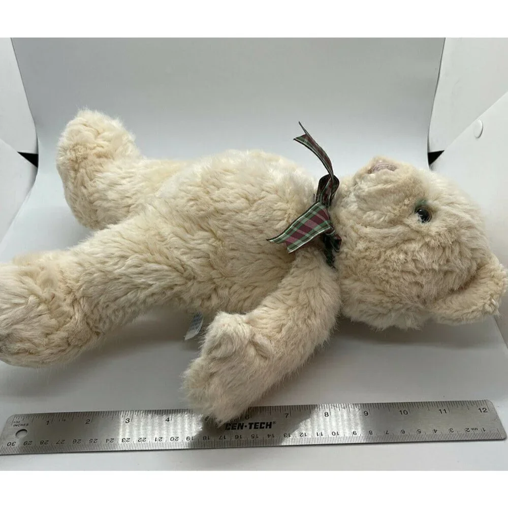 Vintage Eden Toys Cream Tan Teddy Bear Stuffed Animal Plush 13